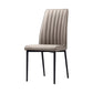 Faux Leather Dining Chairs Contemporary Upholstered Chairs with Metal Base Clearhalo 'Dining Chairs' 'Dining Tables & Seating' 'dining_chair' 'furn' 'furn_dining_chair' 'Furniture' 'Kitchen & Dining Furniture' 1200x1200_a5084777-b64a-4890-94cc-0af4c101c44c