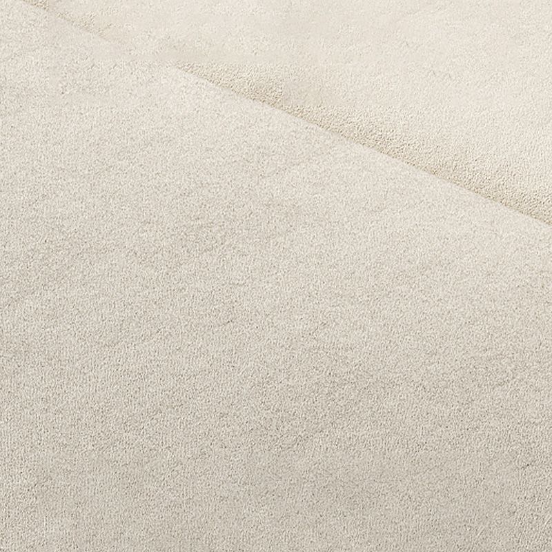 33,85 "braccia rotonda alta dormiente in tessuto nordico del divano letto a beige