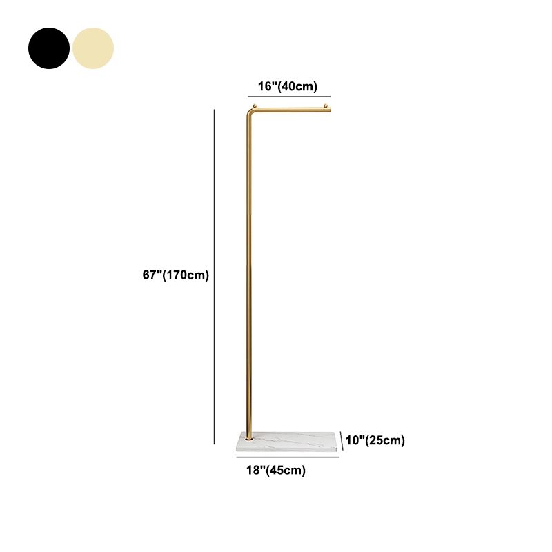 Gorgeous Coat Hanger Plain Free Standing Metal Coat Rack Metal for Living Room Clearhalo 'Entry & Mudroom Furniture' 'furn' 'furn_hall_tree_coat_racks' 'Furniture' 'Hall Trees & Coat Racks' 'hall_tree_coat_racks' 1200x1200_a50dd661-2513-423c-aca2-09ff77f8edfb
