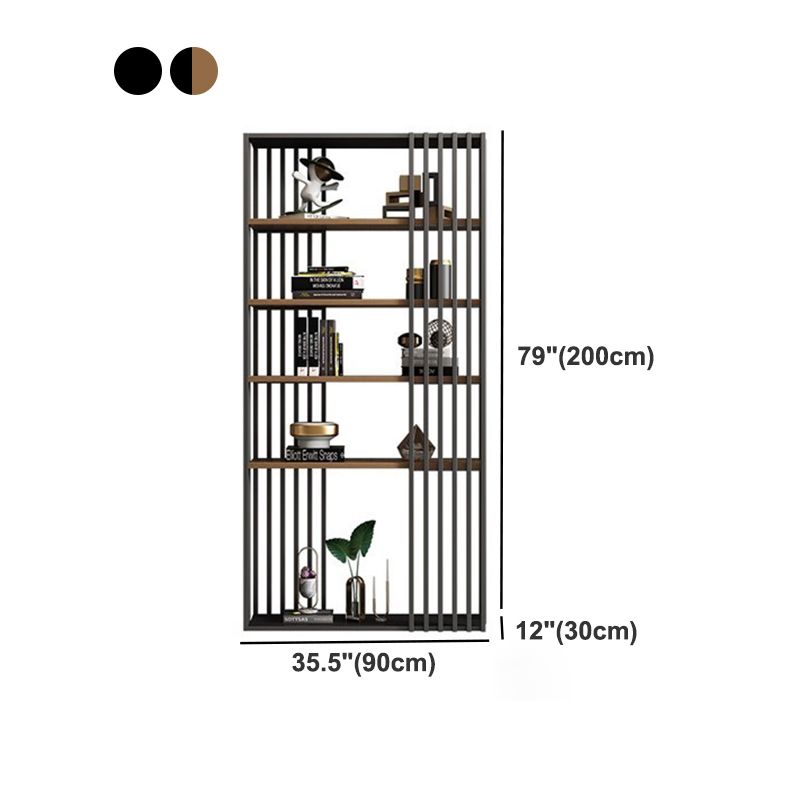 Open Metal Etagere Bookcase Industrial Shelf Bookcase with Shelves Clearhalo 'Bookcases' 'furn' 'furn_bookcases' 'Furniture' 'furniture_bookcases' 'kitchen' 'kitchen_bookcases' 'Living Room Furniture' 'Office Furniture' 1200x1200_a50e10b9-09a1-410d-9f28-f44b2b941a32