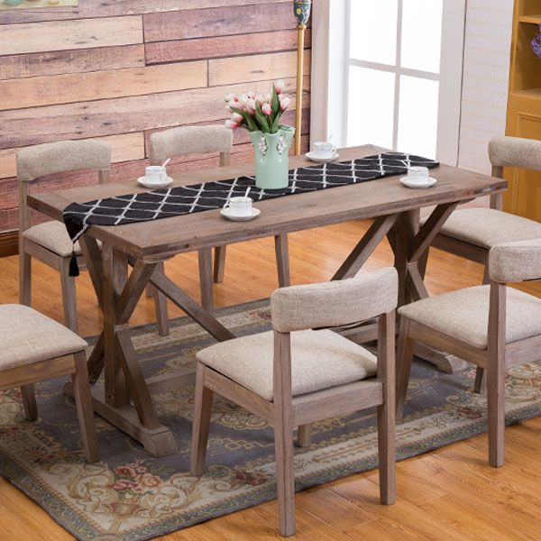 Farmhouse Coffee Shop Open Side Chair Matte Finish Fabric Dining Chair Clearhalo ' kitchen&dining_furn' 'Dining Chairs' 'Dining Tables & Seating' 'dining_chair' 'Furniture' 'furniture_dining_chair' 'Kitchen & Dining Furniture' 'kitchen' 1200x1200_a51173a1-9b3e-4c1c-be55-735c16e3183a