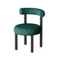 Designer Style Velvet Side Chair Open Back Matte Finish Dining Chair Clearhalo ' kitchen&dining_furn' 'Dining Chairs' 'Dining Tables & Seating' 'dining_chair' 'furn' 'furn_dining_chair' 'Furniture' 'furniture_dining_chair' 'Kitchen & Dining Furniture' 'kitchen' 1200x1200_a511756c-2a61-4857-8997-9cd815c1f839