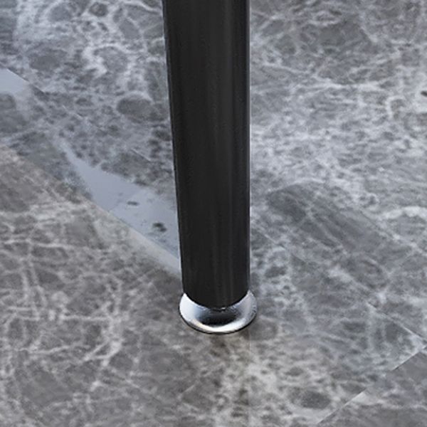 Square Industrial Dining Table White Tone Fixed Table with Sintered Stone Clearhalo ' dining_table' 'Dining Tables & Seating' 'Dining Tables' 'furn' 'furn_dining_table' 'Furniture' 'furniture_dining_table' 'Kitchen & Dining Furniture' 'kitchen&dining_furn' 'kitchen' 'kitchen_dining_table' 1200x1200_a51361c3-e373-44cf-b367-93d767d89467