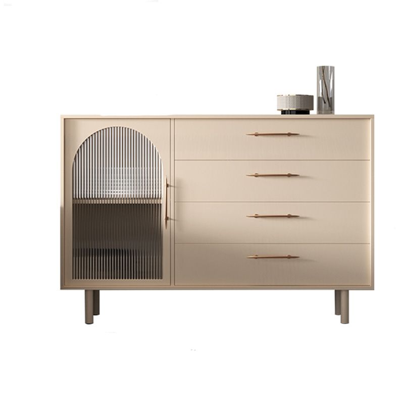 Luxury Style Side Board Sintered Stone Home Storage Sideboard with Drawers and Door Clearhalo 'buffet_sideboard' 'Buffets & Sideboards' 'furn' 'furn_buffet_sideboard' 'Furniture' 'Kitchen & Dining Furniture' 1200x1200_a513dd57-8978-46a3-9931-5c30da3ce749