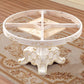 Solid Wood Victorian Round Dining Table Faux Marble Top Table with Wooden Pedestal Clearhalo 'Dining Tables & Seating' 'Dining Tables' 'dining_table' 'furn' 'furn_dining_table' 'Furniture' 'furniture_dining_table' 'Kitchen & Dining Furniture' 'kitchen' 'kitchen_dining_table' 1200x1200_a5155588-f423-409c-9b2e-cc8472c05f78