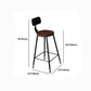 Industrial 1/2/3 Pieces Solid Wood Bar Table Set Round Counter Set Clearhalo 'Bar Furniture' 'furn' 'furn_home_bar_bar_sets' 'Furniture' 'Home Bars & Bar Sets' 'home_bar_bar_sets' 'Kitchen & Dining Furniture' 1200x1200_a51789cb-a181-4dd6-a8cb-f17d3f7b6b9b