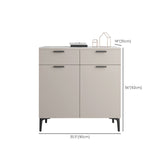 Contemporary Sideboard Cabinet Solid Wood Sideboard Table with Doors for Dining Room Clearhalo 'buffet_sideboard' 'Buffets & Sideboards' 'furn' 'furn_buffet_sideboard' 'Furniture' 'Kitchen & Dining Furniture' 1200x1200_a52062ef-229a-4265-bec4-44187e29a119