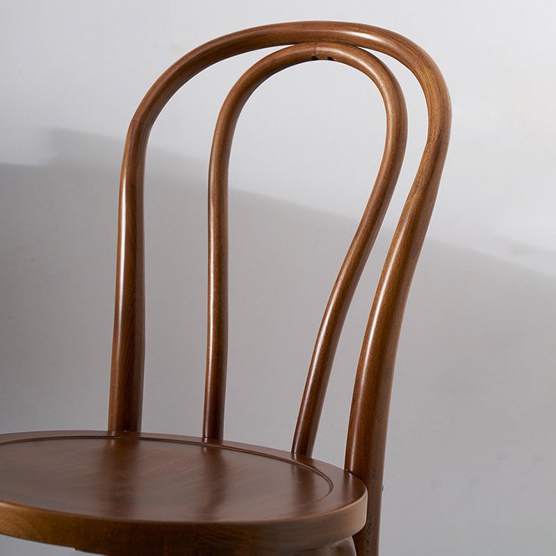 Chaise latéral en bois massif chaise de salle à manger intérieure Windsor moderne pour la maison
