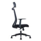Silla contemporánea de microfibra, sillón con respaldo alto para conferencias