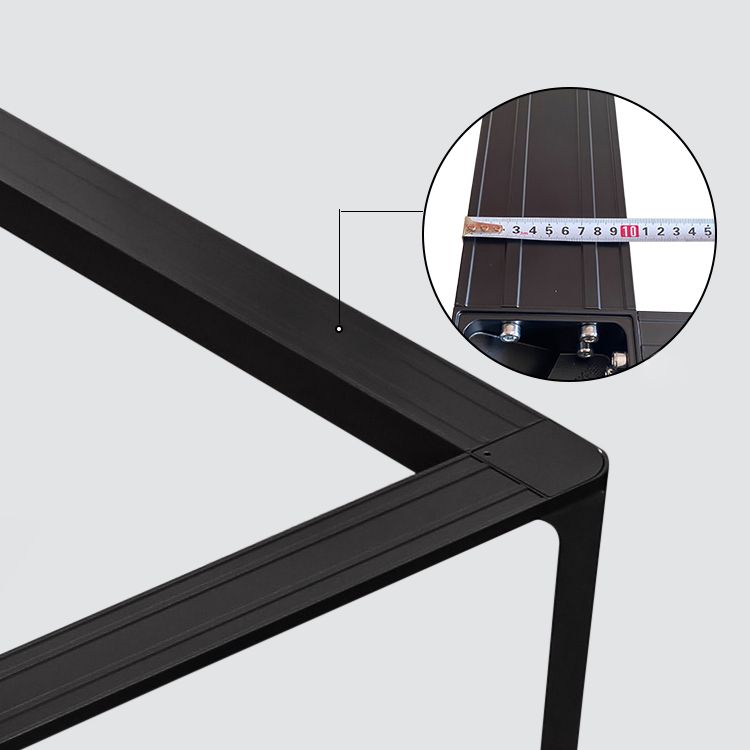 Rectangle Industrial Dining Table Sintered Stone Fixed Table with 4 Legs Clearhalo ' dining_table' 'Dining Tables & Seating' 'Dining Tables' 'furn' 'furn_dining_table' 'Furniture' 'furniture_dining_table' 'Kitchen & Dining Furniture' 'kitchen&dining_furn' 'kitchen' 'kitchen_dining_table' 1200x1200_a52d7b3f-6d68-4904-b21a-da20399ec1d9