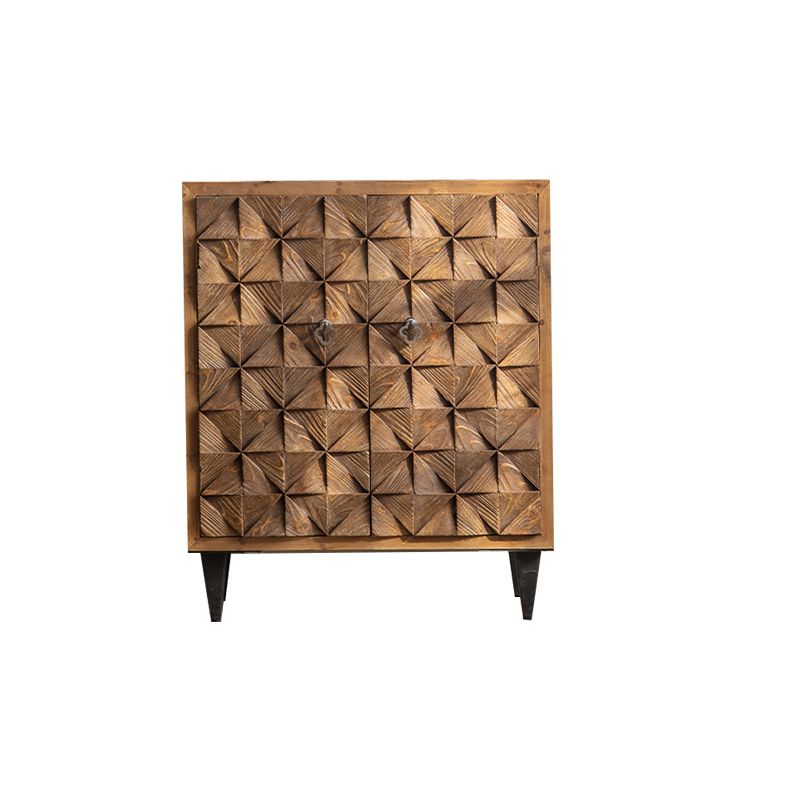 Industrial Standard Natural Accent Chest Distressed Wood Accent Cabinet Clearhalo 'Cabinets & Chests' 'cabinets_chests' 'furn' 'furn_cabinets_chests' 'Furniture' 'Living Room Furniture' 1200x1200_a53bec23-d50b-4d8a-afb0-6fd38cf4ff4f