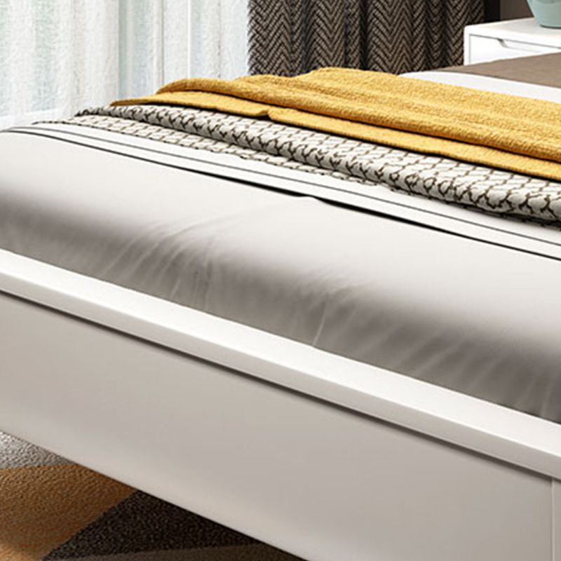 Scandinavian Wood Bed Frame Custom Gold Legs Standard Bed for Bedroom Clearhalo 'Bedroom Furniture' 'Beds' 'furn' 'furn_beds' 'Furniture' 1200x1200_a53c8558-3c57-4621-9326-a2bc6f0264dc