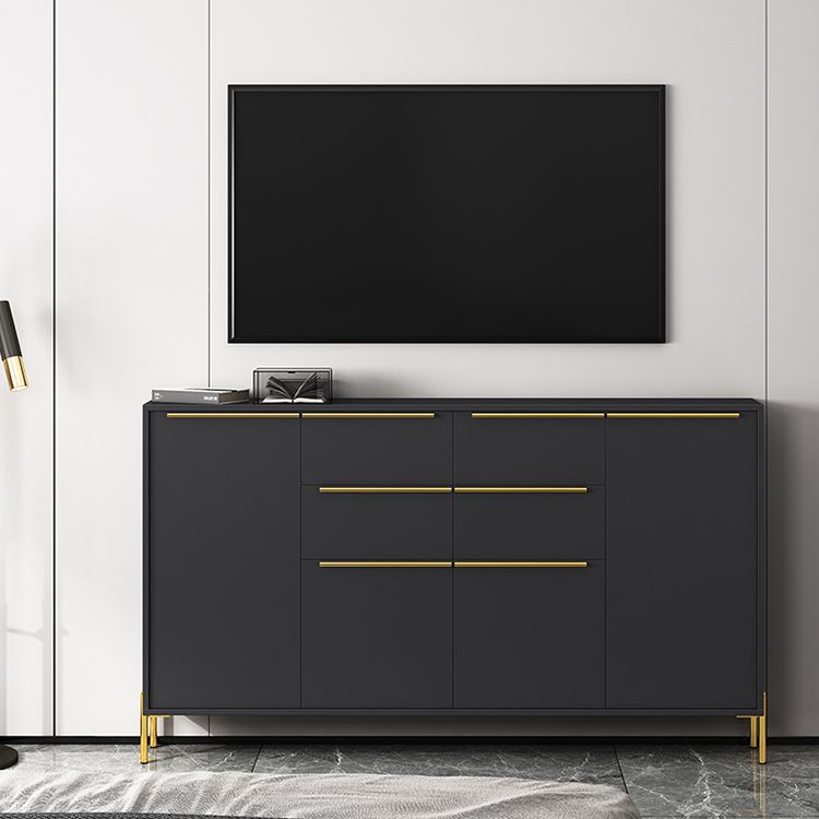 Télépulation de rangement ci-joint de luxe Cabinet télévisé en bois en bois