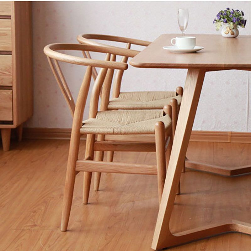 Contemporary Style Dining Chairs Wood Dining Armless Side Chairs Clearhalo 'Dining Chairs' 'Dining Tables & Seating' 'dining_chair' 'furn' 'furn_dining_chair' 'Furniture' 'Kitchen & Dining Furniture' 1200x1200_a53ed534-ad24-4c8b-b209-d2c62b018e72