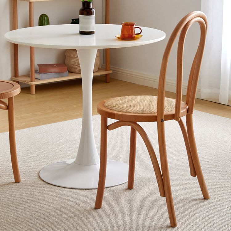 Glam Style Side Chair Solid Wood Home Windsor Back Dining Chair Clearhalo 'Dining Chairs' 'Dining Tables & Seating' 'dining_chair' 'furn' 'furn_dining_chair' 'Furniture' 'furniture_dining_chair' 'Kitchen & Dining Furniture' 1200x1200_a5407be6-b0b7-43ca-99b9-d3444bc9dec8
