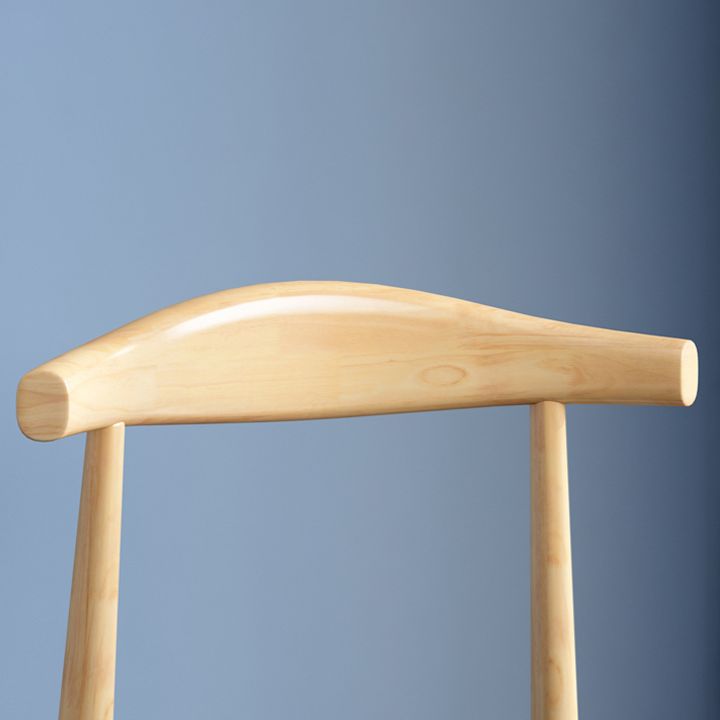 Scandinavian Style Wood Dining Chair Home Armless Open Back Dining Side Chair Clearhalo ' kitchen&dining_furn' 'Dining Chairs' 'Dining Tables & Seating' 'dining_chair' 'furn' 'furn_dining_chair' 'Furniture' 'furniture_dining_chair' 'Kitchen & Dining Furniture' 'kitchen' 1200x1200_a5424d1d-eea1-4749-af32-680dd2a88de8