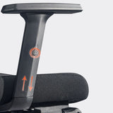 Chaise de bureau exécutive à dos élevé moderne chaise pivotante avec roues