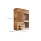 Engineered Wood Wardrobe Cabinet Modern Wardrobe Closet for Bedroom