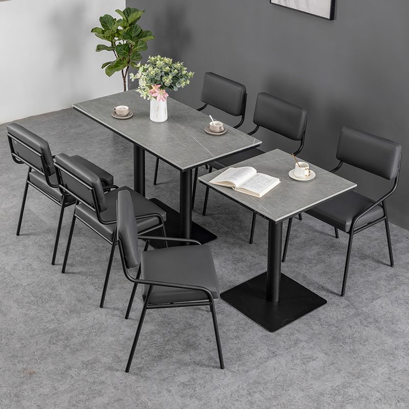 Industrial Dining Room Table Sintered Stone Table with Black Base for Home Kitchen Dinner Clearhalo ' dining_table' 'Dining Tables & Seating' 'Dining Tables' 'furn' 'furn_dining_table' 'Furniture' 'furniture_dining_table' 'Kitchen & Dining Furniture' 'kitchen&dining_furn' 'kitchen' 'kitchen_dining_table' 1200x1200_a5450017-f6c8-4a26-83fe-8c35dce7b0d4