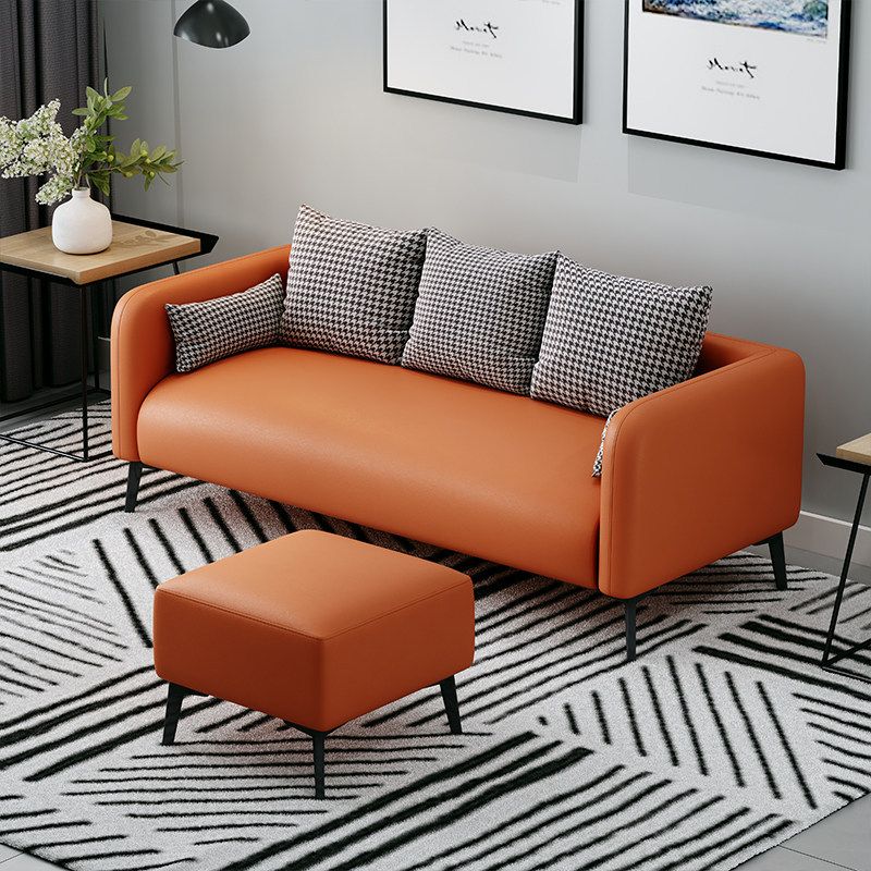 3-seater Pillow Top Arm Reclining Sofa for Living Room 28.35" Wide Clearhalo 'furn' 'furn_sofas' 'Furniture' 'furniture_sofas' 'kitchen' 'kitchen_sofas' 'Living Room Furniture' 'Sofa' 'sofas' 1200x1200_a548c2a9-8a40-4c19-93cd-76b348ae8038