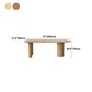 Contemporary Solid Wood Free Form Dining Table Pine Wood Top Dining Table with 3 Legs Clearhalo ' dining_table' 'Dining Tables & Seating' 'Dining Tables' 'furn' 'furn_dining_table' 'Furniture' 'furniture_dining_table' 'Kitchen & Dining Furniture' 'kitchen&dining_furn' 'kitchen' 'kitchen_dining_table' 1200x1200_a54b1cca-f9fb-4dc8-9614-5fdcfe0e2375