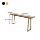 Solid Wood Bar Table Traditional Luxury Bar Table Rectangle with Sled Base Clearhalo 'Bar Furniture' 'Bar Tables' 'bar_tables' 'furn' 'furn_bar_tables' 'Furniture' 'furniture_bar_tables' 'Kitchen & Dining Furniture' 1200x1200_a54dc4f2-f2e2-4b42-87b4-9982ffa5d2fb