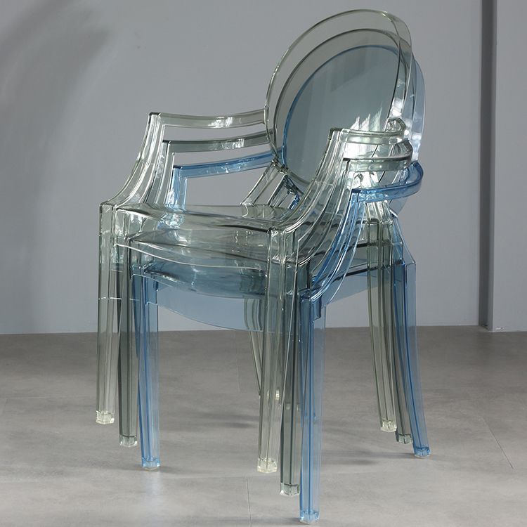 Nordic Style Plastic Dining Side Chair Dining Arm Side Chairs for Kitchen Clearhalo ' kitchen&dining_furn' 'Dining Chairs' 'Dining Tables & Seating' 'dining_chair' 'furn' 'furn_dining_chair' 'Furniture' 'furniture_dining_chair' 'Kitchen & Dining Furniture' 'kitchen' 1200x1200_a54e9cd8-e4b2-4971-8141-e144750c32ec