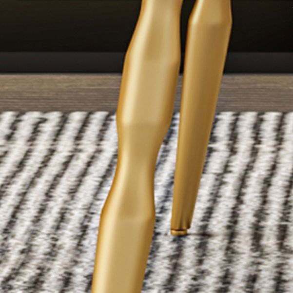 Glam Iron Dinette Set 1/2/5/7 Pieces Rectangle Sintered Stone Top Dining Table Set Clearhalo 'Dining Room Sets' 'Dining Tables & Seating' 'dining_room_set' 'furn' 'furn_dining_room_set' 'Furniture' 'furniture_dining_room_set' 'Kitchen & Dining Furniture' 1200x1200_a54ef45a-9649-4b76-875c-d862f702f785