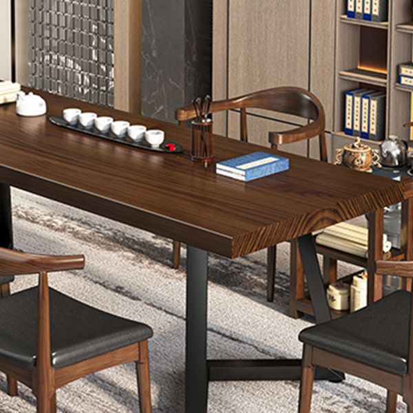 Industriële stijl rechthoekige tafel ingesteld 1/2/6/7 stukken eetgelegenheden voor keuken