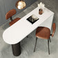 Juego de mesa de pub moderno de forma libre, juego de mesa de bar superior de madera maciza de 1/3/4 piezas