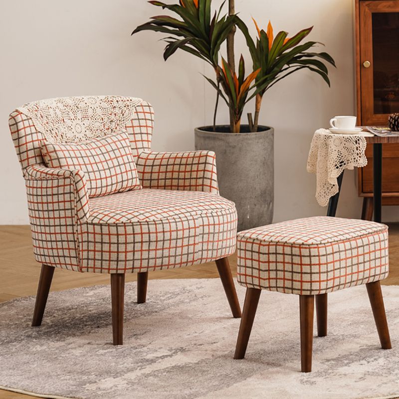 Fabric Wooden Lounge Chair Arms Included Side Chair for Living Room Clearhalo 'Accent Chairs' 'accent_chairs' 'Chairs & Seating' 'furn' 'furn_accent_chairs' 'Furniture' 'Living Room Furniture' 1200x1200_a55943fb-e5ee-4e63-9276-d2b4ad751ed6