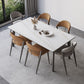 Contemporary Sintered Stone Table Set 1/2/5/7 Pieces Dining Set for Dining Areas Clearhalo 'Dining Room Sets' 'Dining Tables & Seating' 'dining_room_set' 'furn' 'furn_dining_room_set' 'Furniture' 'Kitchen & Dining Furniture' 1200x1200_a5599b8b-390e-4df7-b265-680e0c5f1c4b