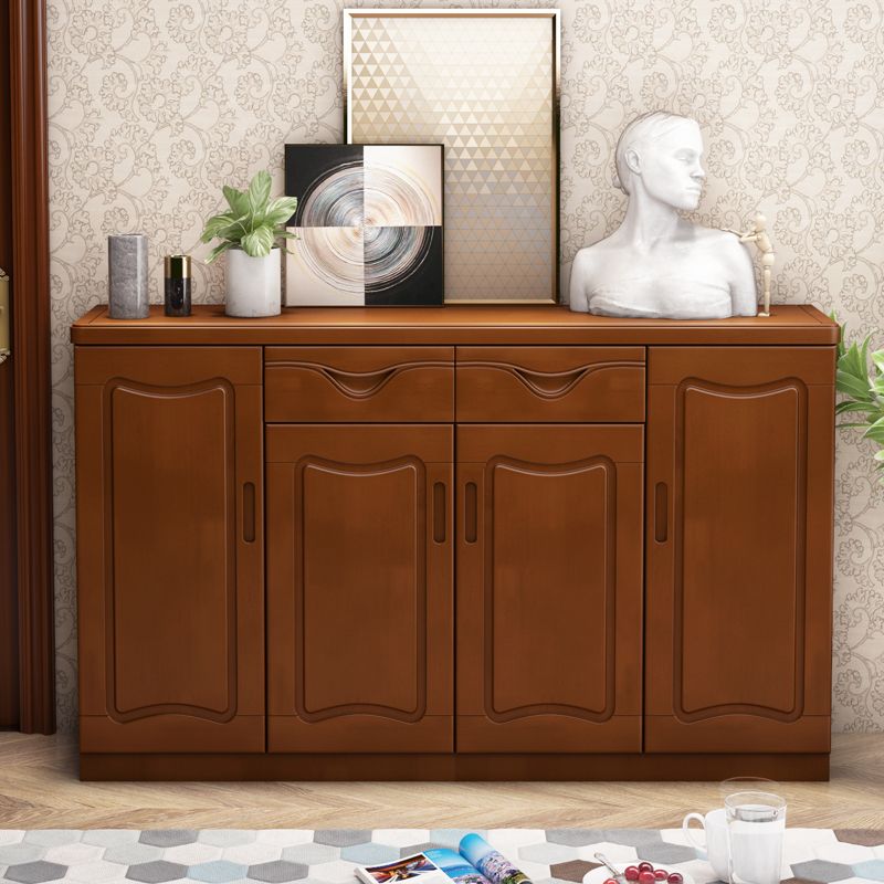 Gabinete de acento de madera moderno barra estándar Tire del gabinete con cajón