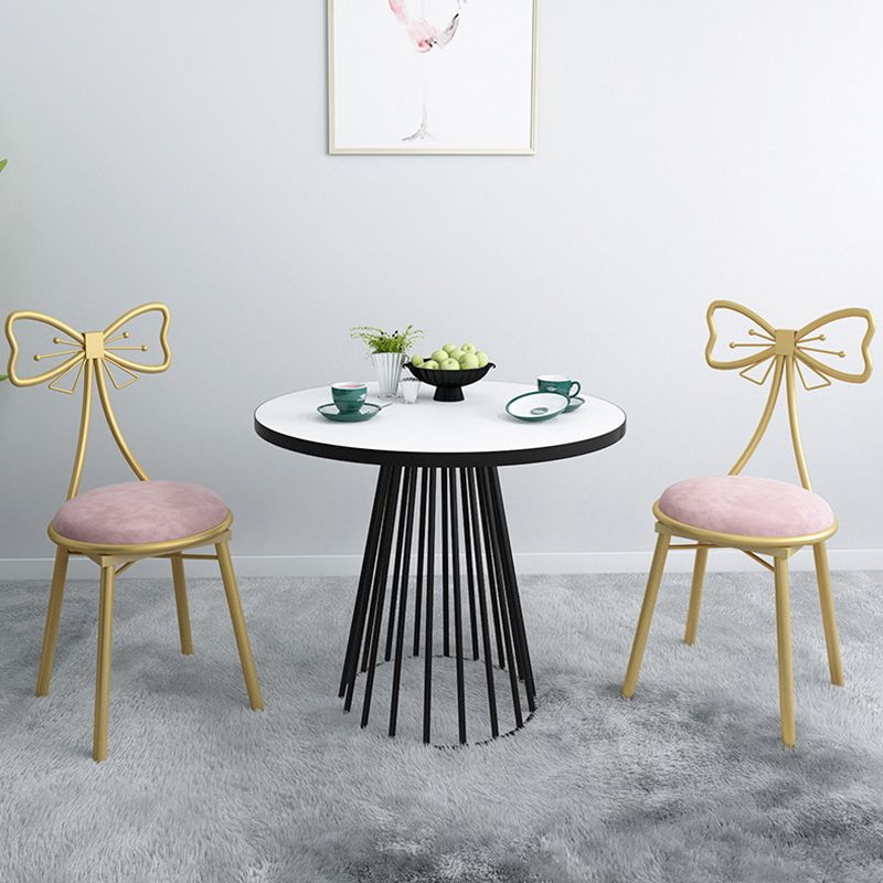 Scandinavian Style Open Back Dining Side Chair Upholstered Armless Dining Chairs Clearhalo ' kitchen&dining_furn' 'Dining Chairs' 'Dining Tables & Seating' 'dining_chair' 'furn' 'furn_dining_chair' 'Furniture' 'furniture_dining_chair' 'Kitchen & Dining Furniture' 'kitchen' 1200x1200_a55c6d89-2518-4d1a-8fe7-bac2061a8335