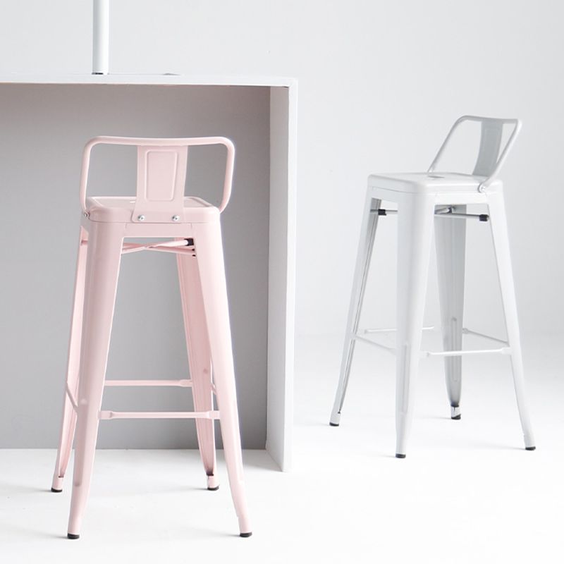 Modern Coffee Shop Sabures Cuadrones de metal cuadrado Bar & Counter Tabres