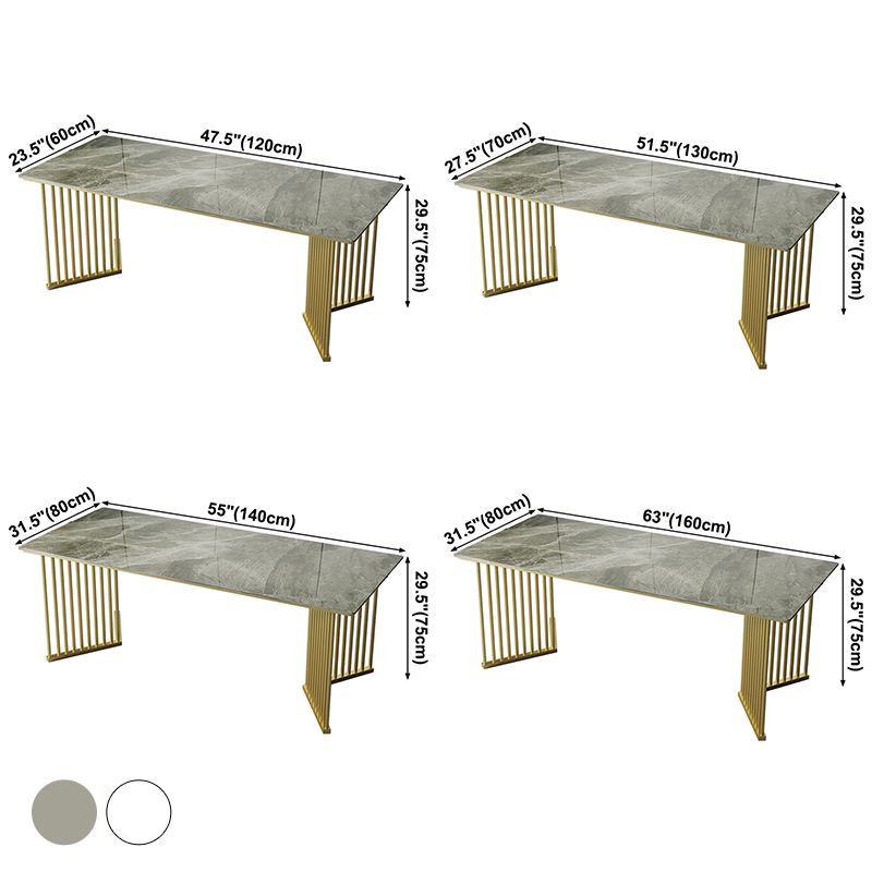 Luxury Home Sintered Stone Dining Table Rectangular Table with Double Pedestal Base Clearhalo ' dining_table' 'Dining Tables & Seating' 'Dining Tables' 'furn' 'furn_dining_table' 'Furniture' 'furniture_dining_table' 'Kitchen & Dining Furniture' 'kitchen&dining_furn' 'kitchen' 'kitchen_dining_table' 1200x1200_a55e1d40-0dc6-4500-ac9b-b8d2f53cb5fd