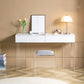 Contemporary Vanity 2 Storage Drawers 29.52" H Make-up Vanity Desk