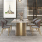 Luxury 1/3/4/5/7 Pieces Dining Set Sintered Stone Top Dining Table with Leather Chairs Clearhalo 'Dining Room Sets' 'Dining Tables & Seating' 'dining_room_set' 'furn' 'furn_dining_room_set' 'Furniture' 'furniture_dining_room_set' 'Kitchen & Dining Furniture' 1200x1200_a5612396-56ce-447e-97d7-0d9dab1a9b30