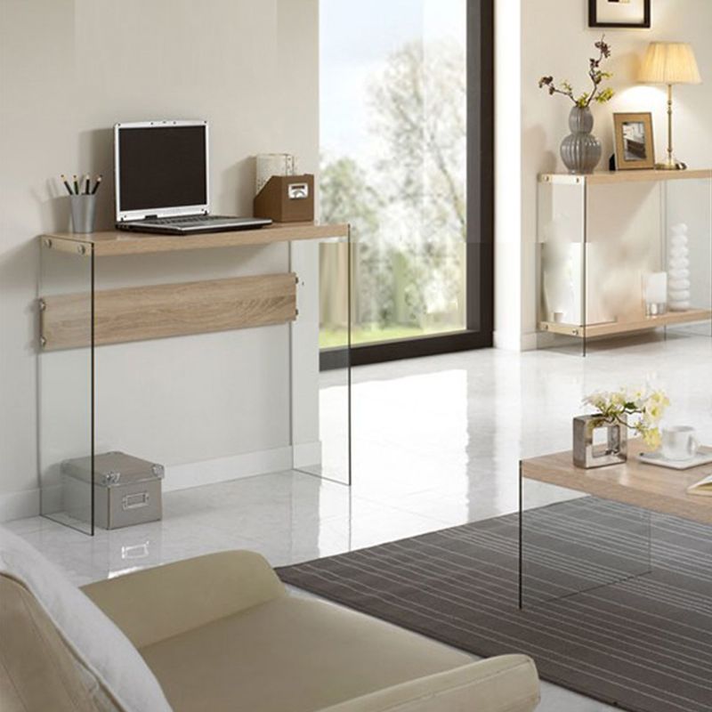 Tavolo console contemporanea a forma di rettangolo tavolo di divano console in natura naturale