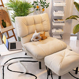 Scandinavian Recliner Chair Metal Manual Recliner Chair with Footrest Clearhalo 'Chairs & Seating' 'furn' 'furn_recliners' 'Furniture' 'Living Room Furniture' 'Recliners' 1200x1200_a567940d-d040-4ceb-9376-2c7f9fbc38a0