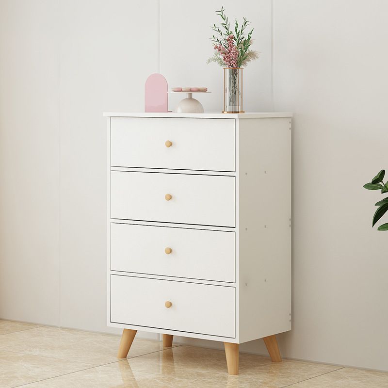 Coffre d'accent rectangle avec tiroirs coffre en bois droit des jambes en bois