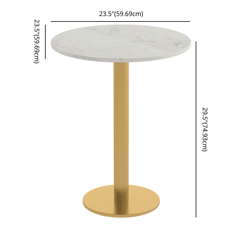 3 Pcs Metal Nordic Dining Room Set with Round Table and Metal Base Dining Set with Slipper Chairs Clearhalo 'Dining Room Sets' 'Dining Tables & Seating' 'dining_room_set' 'furn' 'furn_dining_room_set' 'Furniture' 'furniture_dining_room_set' 'Kitchen & Dining Furniture' 'kitchen&dining_furn' 'kitchen' 1200x1200_a56b4b26-8fd8-4f86-bbc2-951287c131b4