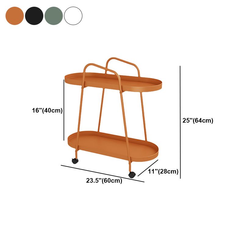 Iron Movable Bookshelf Double Layer Floor Bookcase with Pulley Clearhalo 'Bookcases' 'furn' 'furn_bookcases' 'Furniture' 'furniture_bookcases' 'Office Furniture' 1200x1200_a56bd5c8-20c1-4e29-9f75-2f09a01fe241
