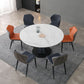 Modern Sintered Stone Dining Round Table Set 1/4/5/7 Pieces Dining Set Clearhalo 'Dining Room Sets' 'Dining Tables & Seating' 'dining_room_set' 'furn' 'furn_dining_room_set' 'Furniture' 'Kitchen & Dining Furniture' 1200x1200_a56bfd23-21ea-4d8f-b5f9-cb60c3e21665