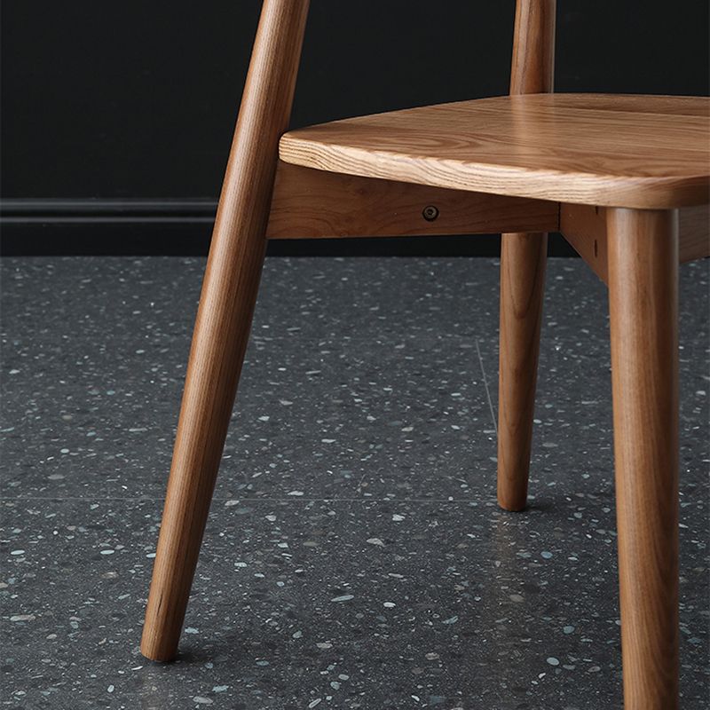 Contemporary Wood Dining Room Chair Open Back Dining Side Chair (Set of 2) Clearhalo ' kitchen&dining_furn' 'Dining Chairs' 'Dining Tables & Seating' 'dining_chair' 'furn' 'furn_dining_chair' 'Furniture' 'furniture_dining_chair' 'Kitchen & Dining Furniture' 'kitchen' 1200x1200_a56c42a1-8a9a-4205-93da-641a25da15a7