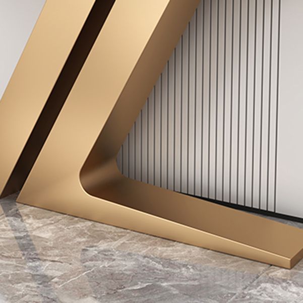 Modern de mesa de piedra de acento de acento Mesa final para Hall, 31.5 "de alto