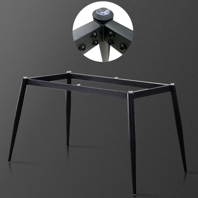 Sintered Stone Three-Color Dining Table Modern Style 4 Legs Table for Dining Room Clearhalo ' dining_table' 'Dining Tables & Seating' 'Dining Tables' 'furn' 'furn_dining_table' 'Furniture' 'furniture_dining_table' 'Kitchen & Dining Furniture' 'kitchen&dining_furn' 'kitchen' 'kitchen_dining_table' 1200x1200_a56c8fb5-469d-4c52-8022-b0a07ba544ff
