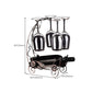 Contemporary Countertop Wine Holder Rack Metal Wine Rack Kit Clearhalo 'furn' 'furn_wine_racks' 'Furniture' 'Kitchen & Dining Furniture' 'Wine Racks' 'wine_racks' 1200x1200_a56cc9ef-64c6-456b-bfd5-13c2507c85fb