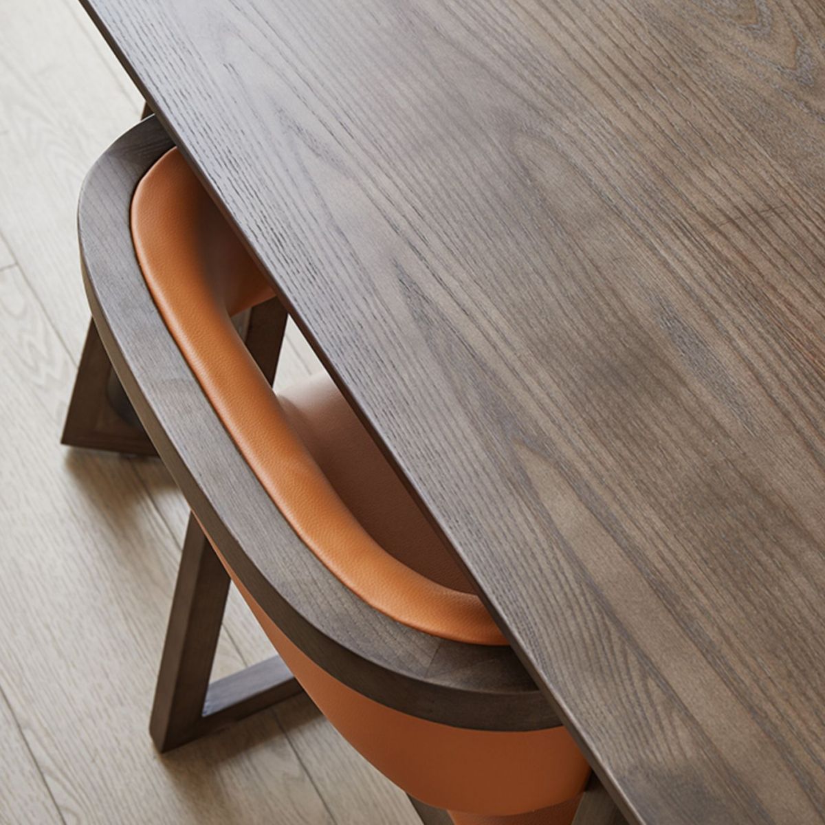 Rectangle Double Pedestal Industrial Dining Table Wood Color Fixed Table with Solid Wood Clearhalo ' dining_table' 'Dining Tables & Seating' 'Dining Tables' 'furn' 'furn_dining_table' 'Furniture' 'furniture_dining_table' 'Kitchen & Dining Furniture' 'kitchen&dining_furn' 'kitchen' 'kitchen_dining_table' 1200x1200_a56d4224-ca69-4878-b666-1ff61c50ba92