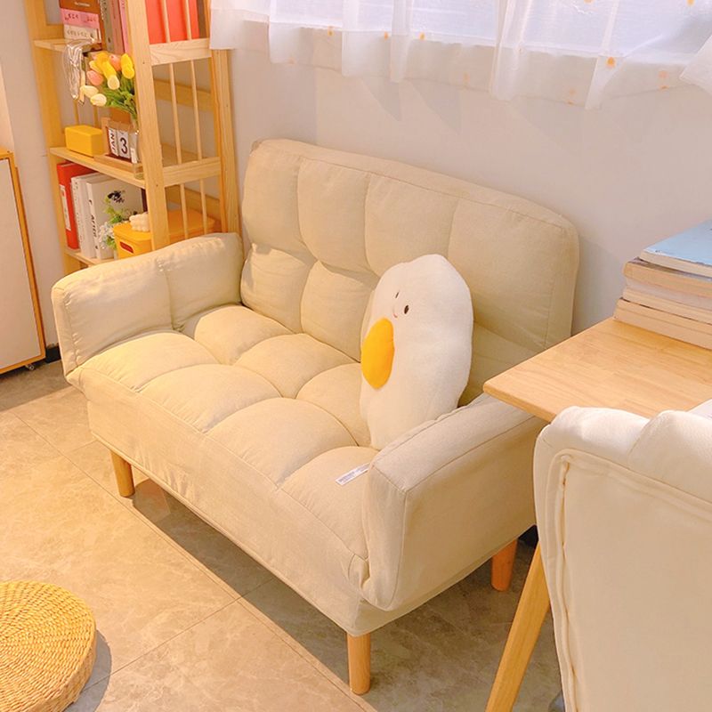 Salon canapé velours de style contemporain